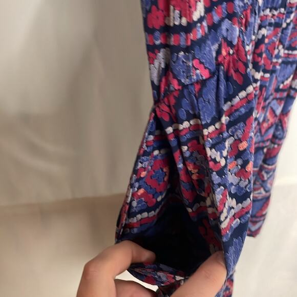 Hollister blue printed romper - Picture 4 of 6